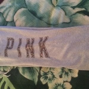 Pink boyfriend sweats